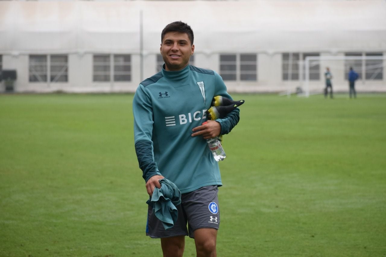 Raimundo Rebolledo, defensa de Universidad Católica, en entrevista con La Tercera.