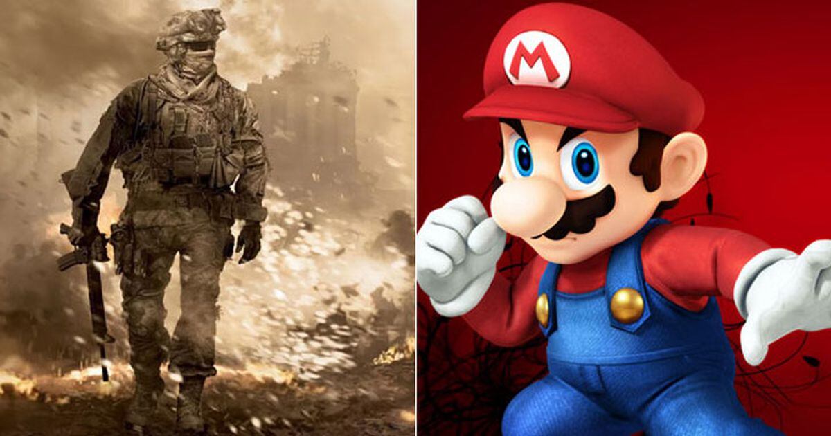 Call of Duty x Super Mario: só um deles faz bem para o cérebro