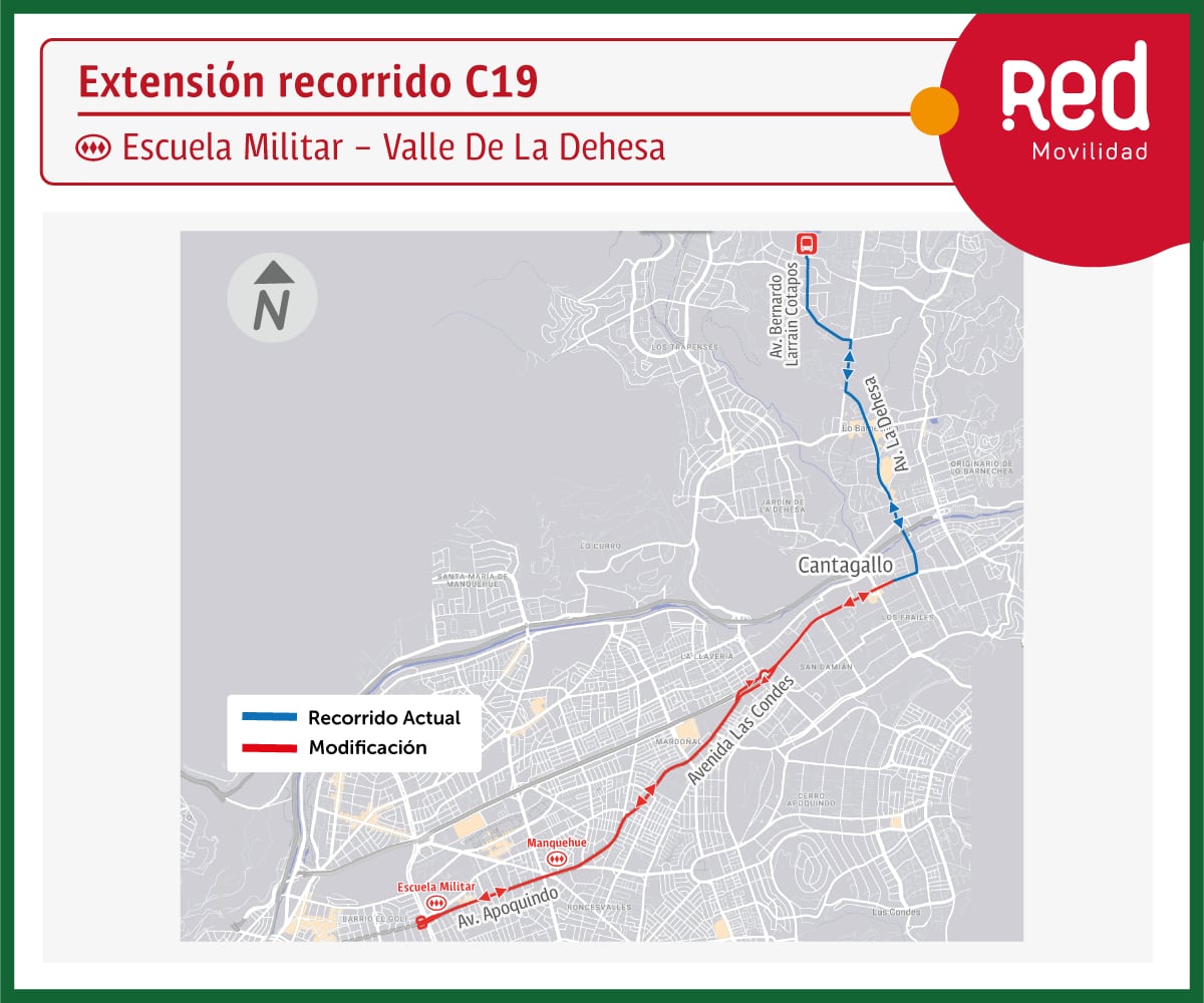 Recorridos Red