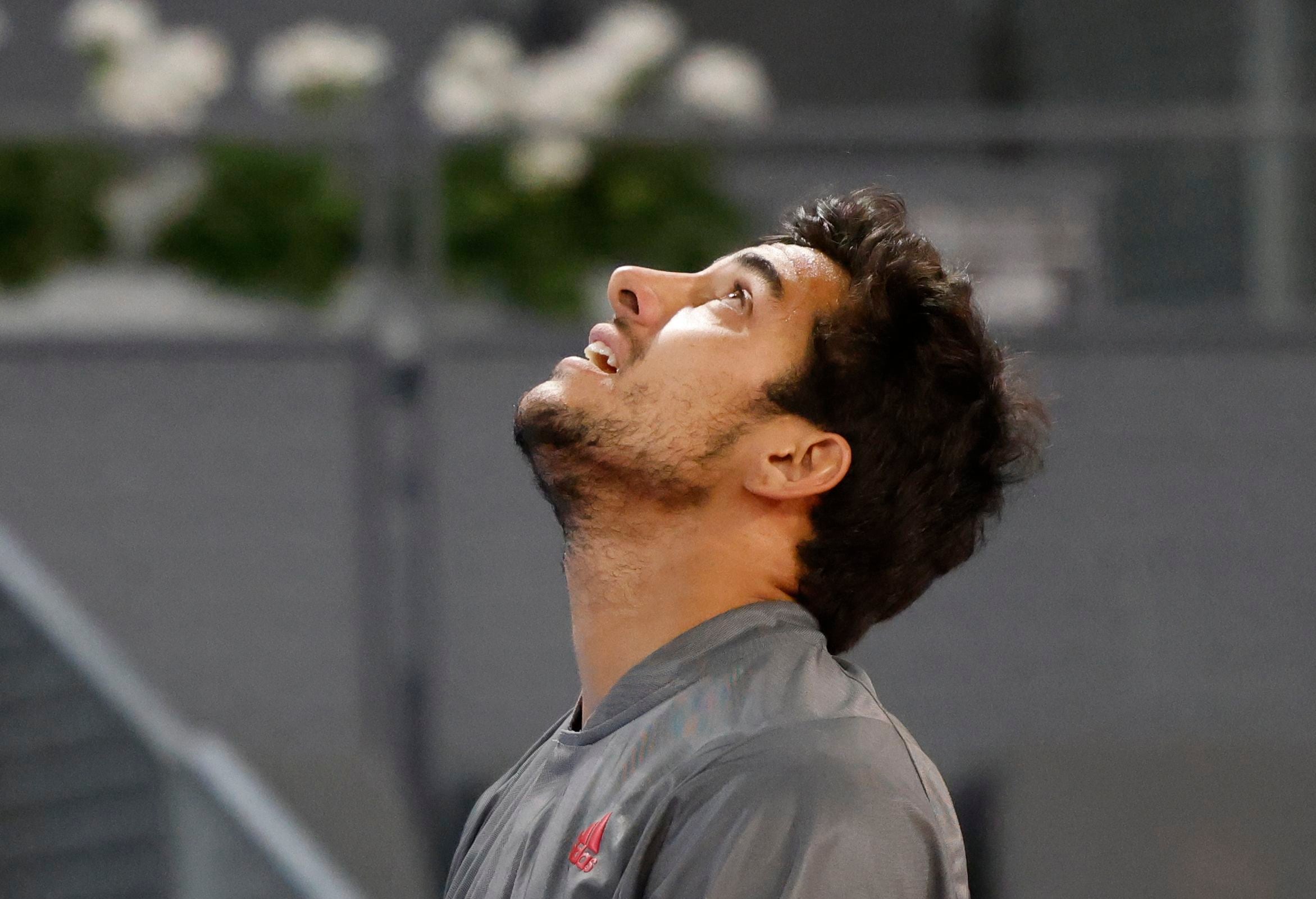 Christian Garin cayó en la segunda ronda del Masters 1000 de Roma ante Roberto Bautista.