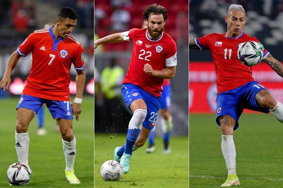 Alexis Sánchez, Ben Brereton y Eduardo Vargas, el tridente ofensivo soñado de la Roja.