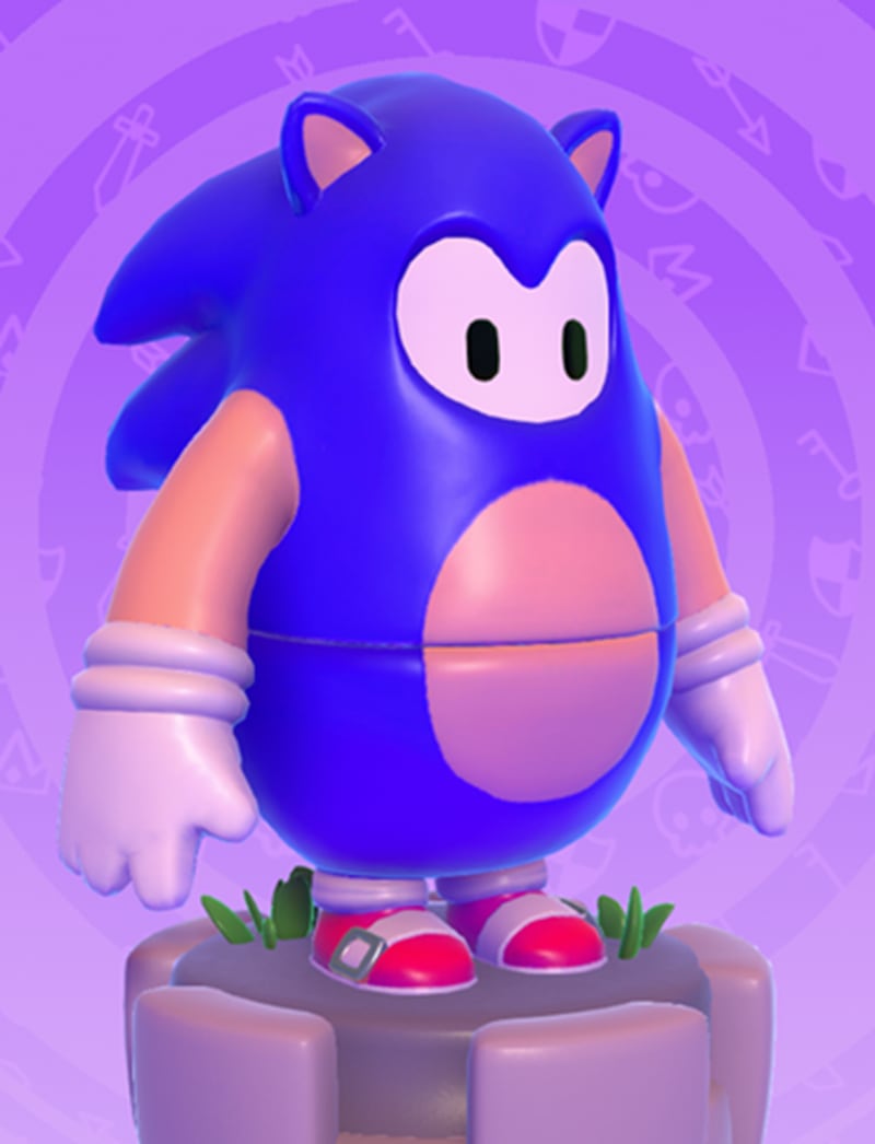 Una skin  de Sonic llegar  a Fall  Guys  como parte de la 