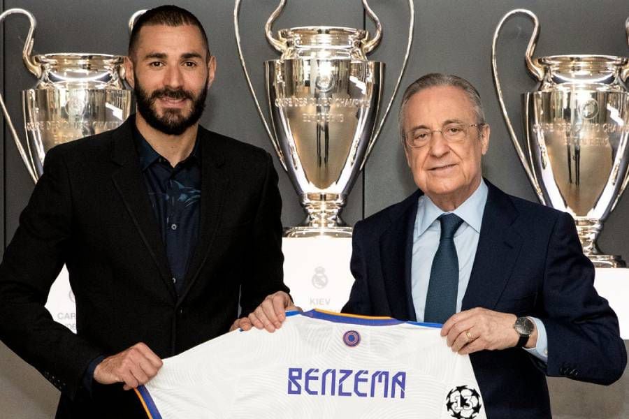 Karim Benzema renovó con el Real Madrid  hasta 2023