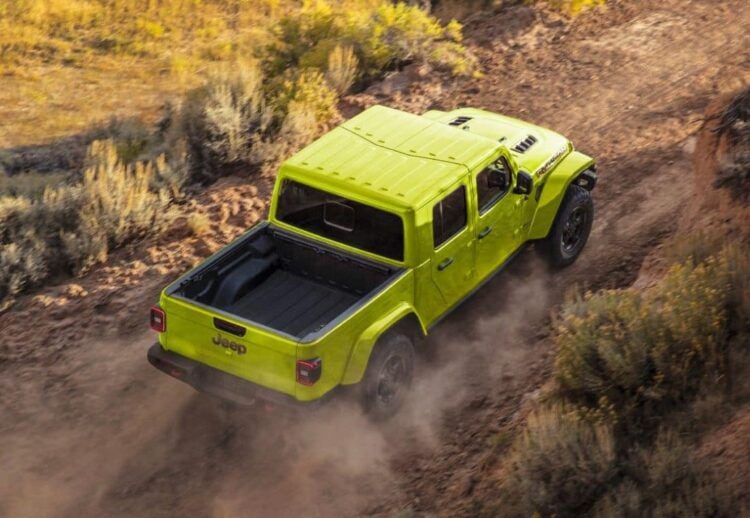 ¿Te comprarías una Jeep Gladiator en amarillo fluorescente?