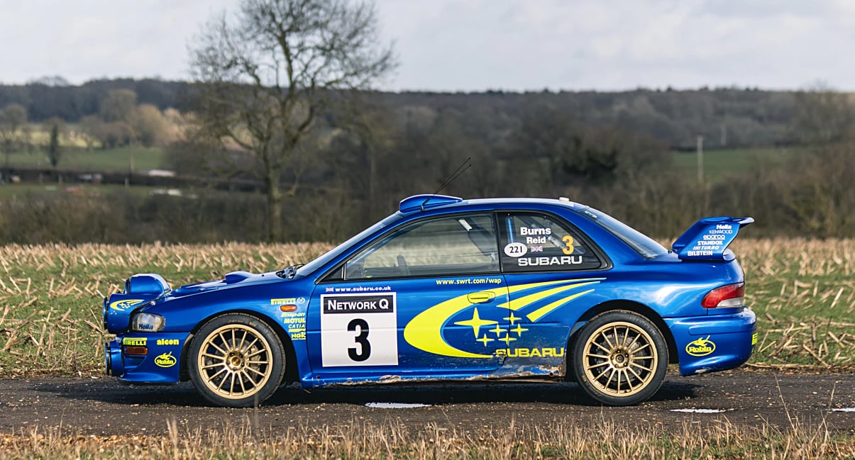 Subaru Impreza WRC Richard Burns