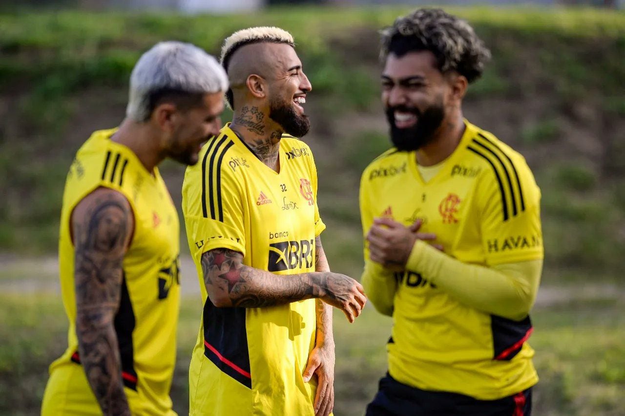 Vidal en Flamengo