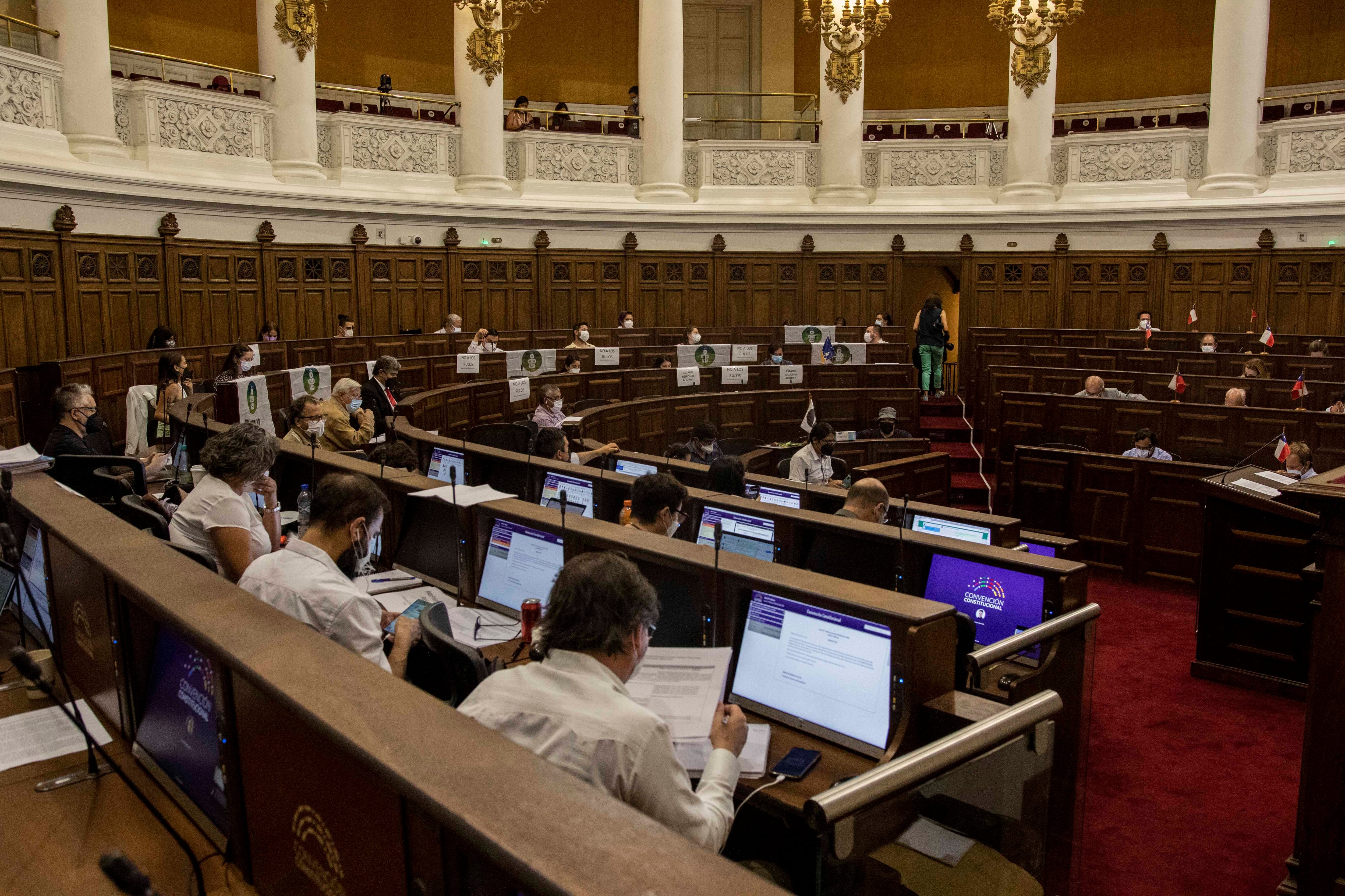 Convención Constitucional: Votación en particular informe Sistemas de Justicia