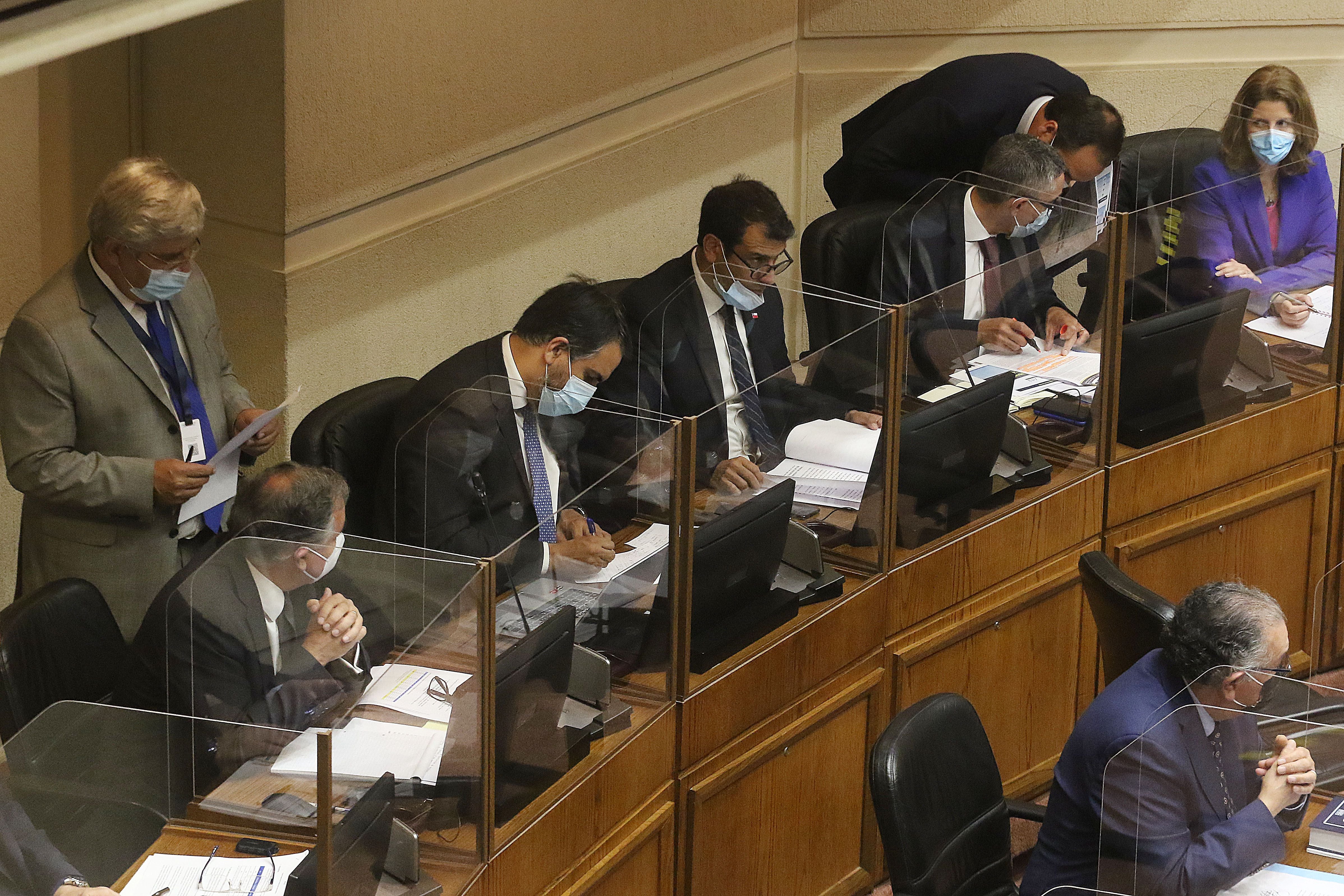 Sesión de Sala del Senado. 04 de Enero