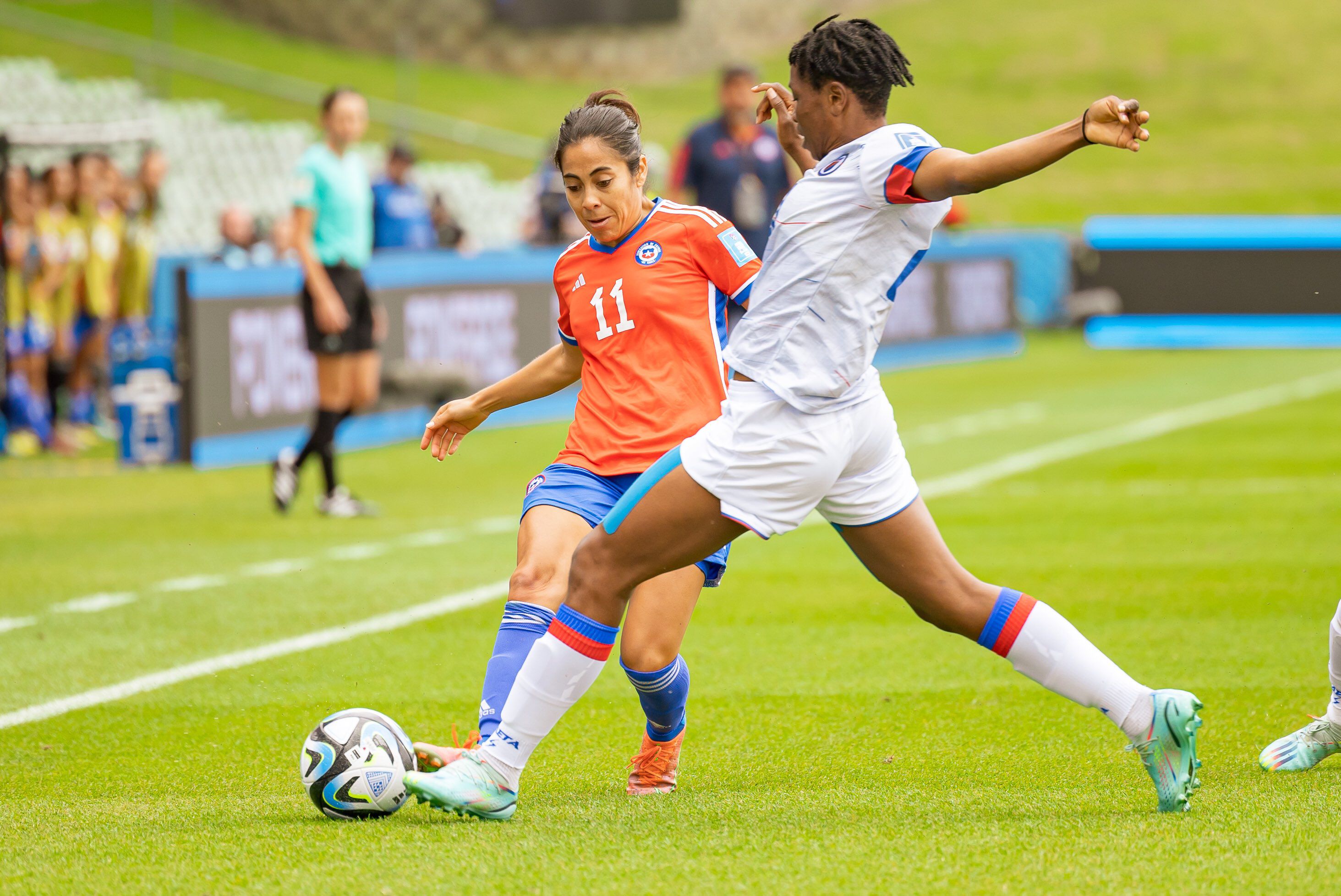 Chile enfrenta a Haití en busca del pasaje a la Copa del Mundo. En vivo.