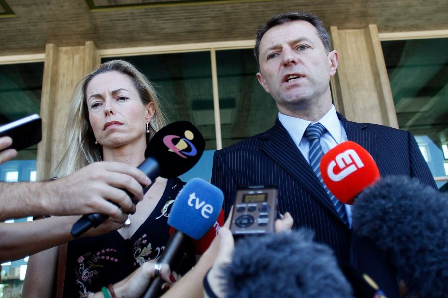 Gerry y Kate McCann, padres de Madeleine