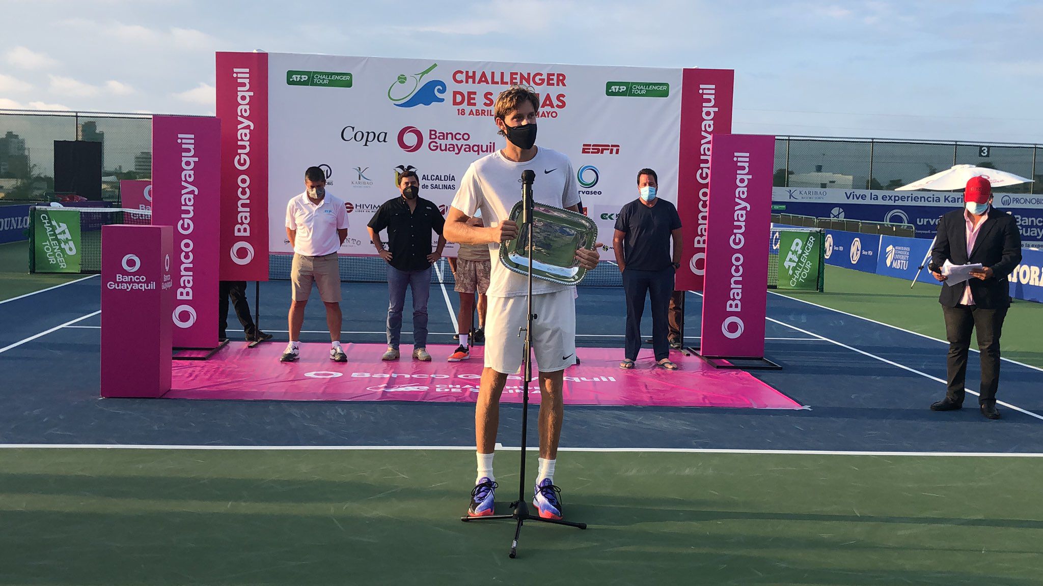 Nicolás Jarry campeón en el Challenger de Salinas