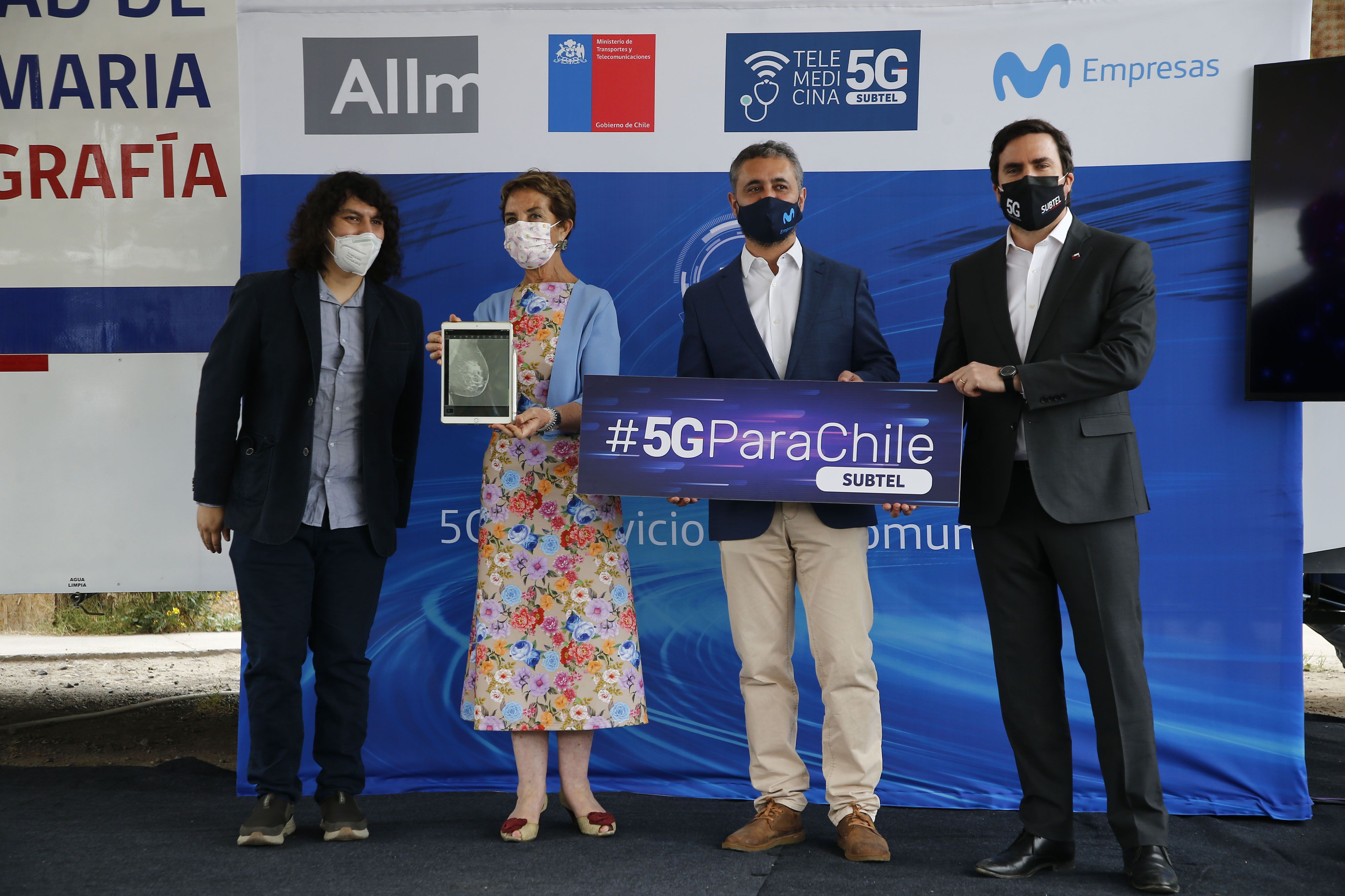 Primera mamografía en red 5G de Latinoamerica