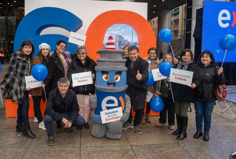 Manuel Araya, gerente de Regulación de Entel, durante el lanzamiento.