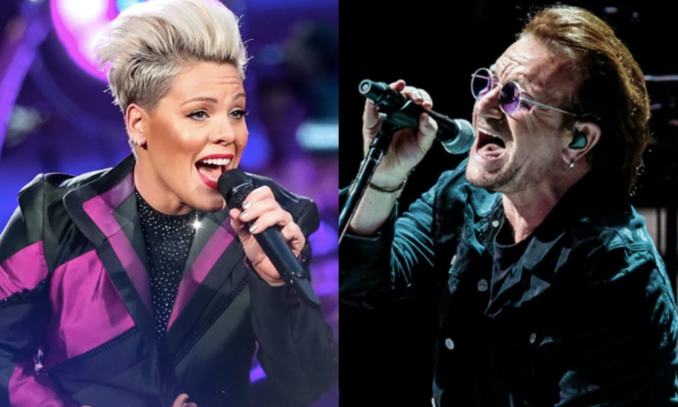 Con U2 y Pink a la cabeza: alistan masivo concierto Live Aid en apoyo a Ucrania