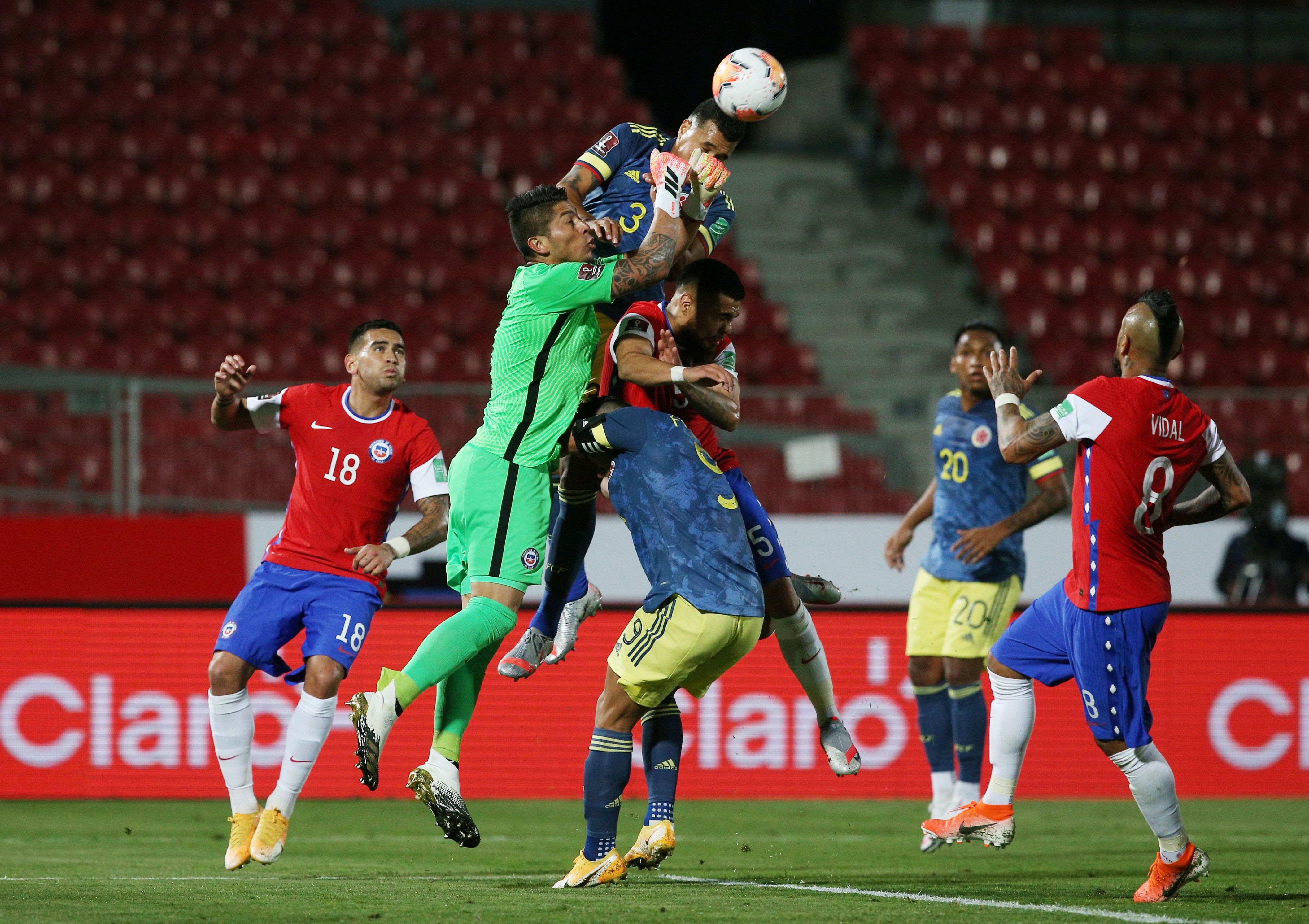 World Cup 2022 South American Qualifiers - Chile v Colombia