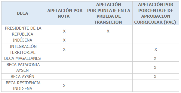 Apelación Beca Junaeb