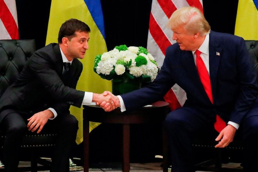 Trump Se Reúne Con El Presidente Ucraniano Volodymr Zelensky Y Ambos ...