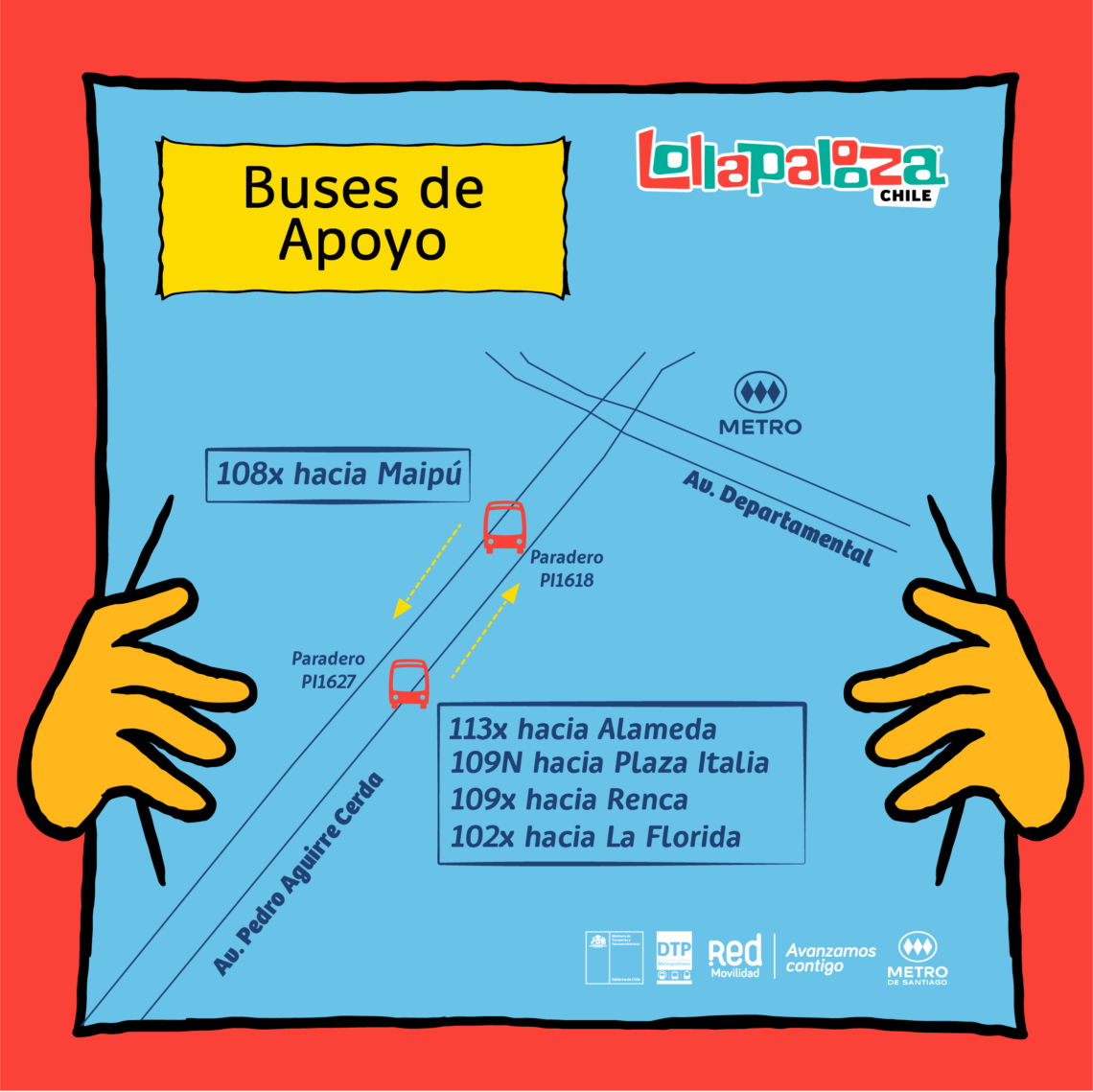 Plan metro lolla