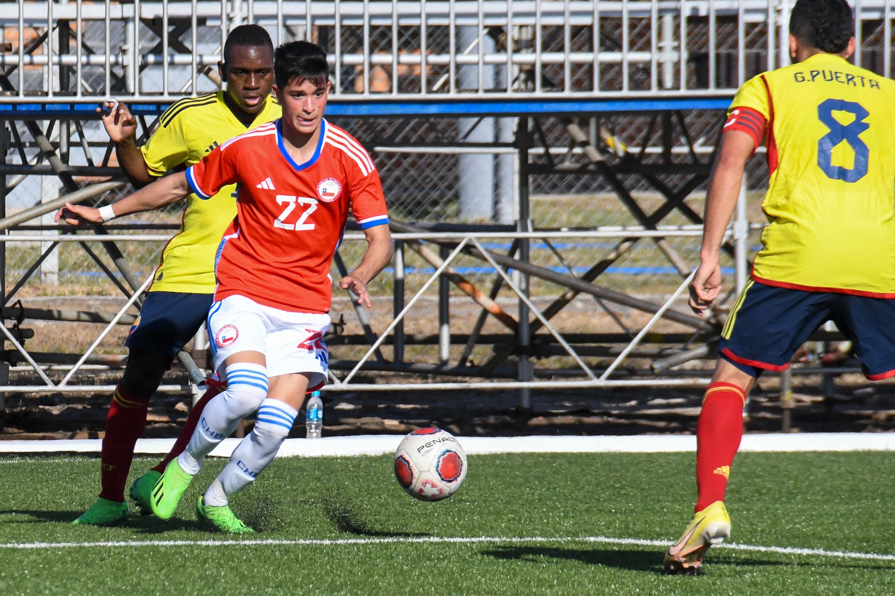 Colombia, Chile, Sub 20, Odesur