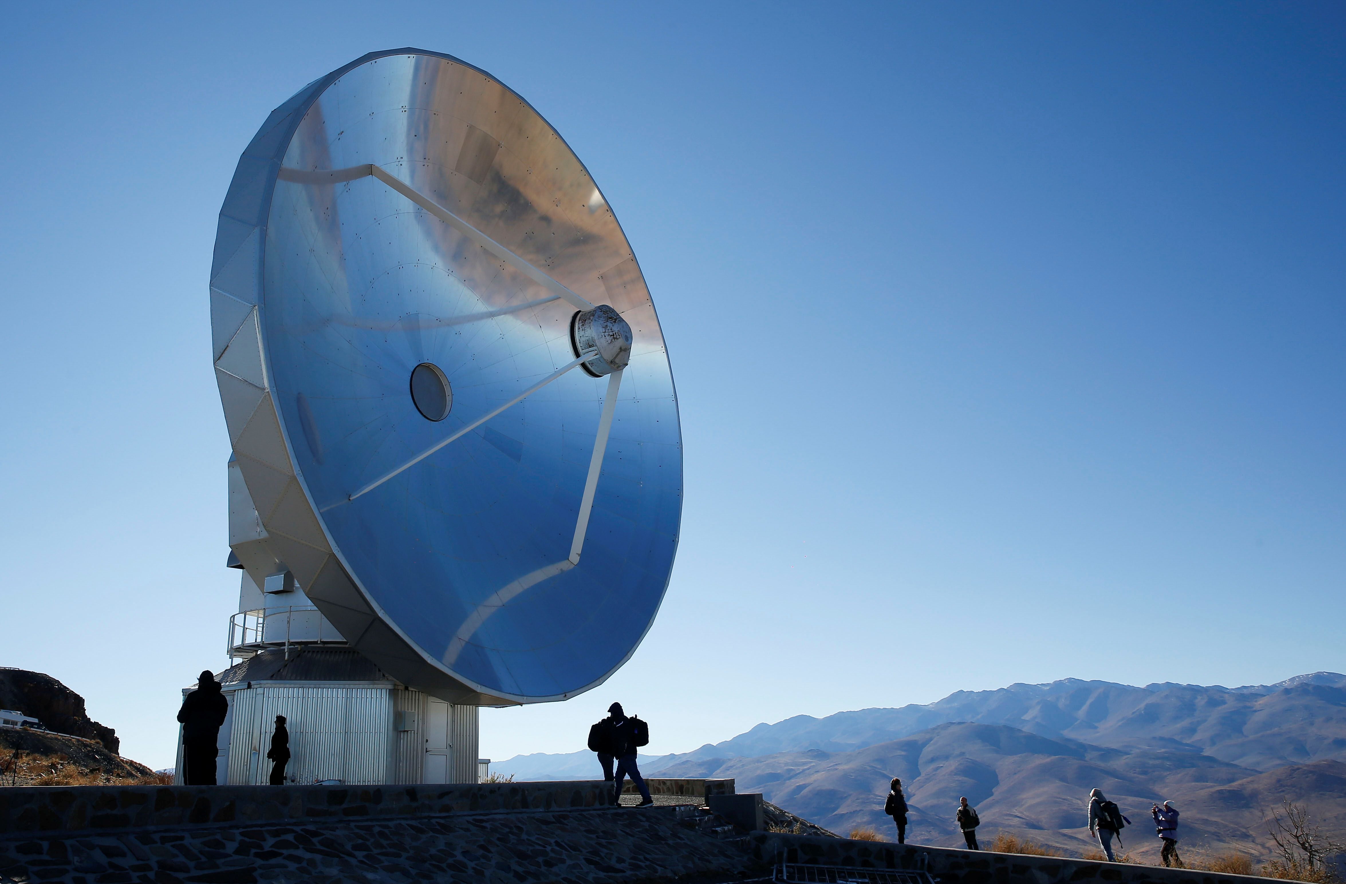 FOTO DE ARCHIVO. Imagen referencial del Observatorio Europeo Austral (ESO) de La Silla, en La Higuera, Chile