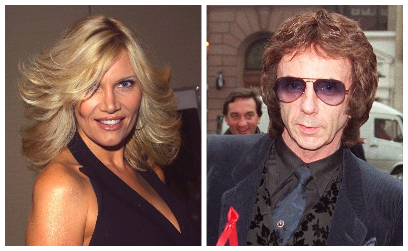 Lana Clarkson y Phil Spector