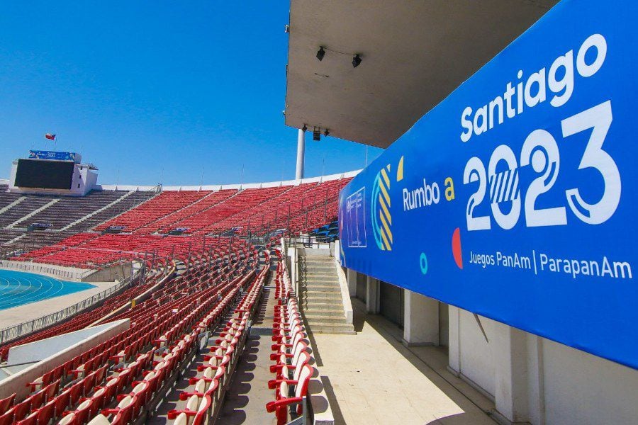 Una imagen panorámica del Estadio Nacional, sede de los Juegos Panamericanos y Parapanamericanos