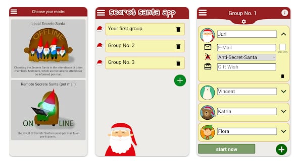 App Secret Santa.