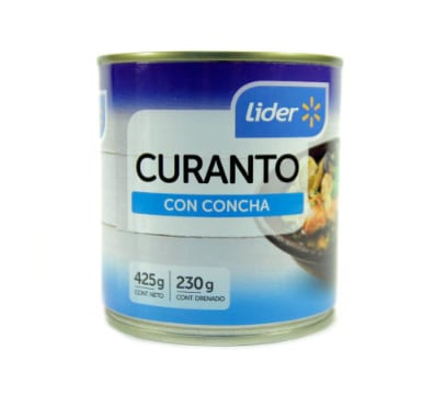 Curanto con concha lider