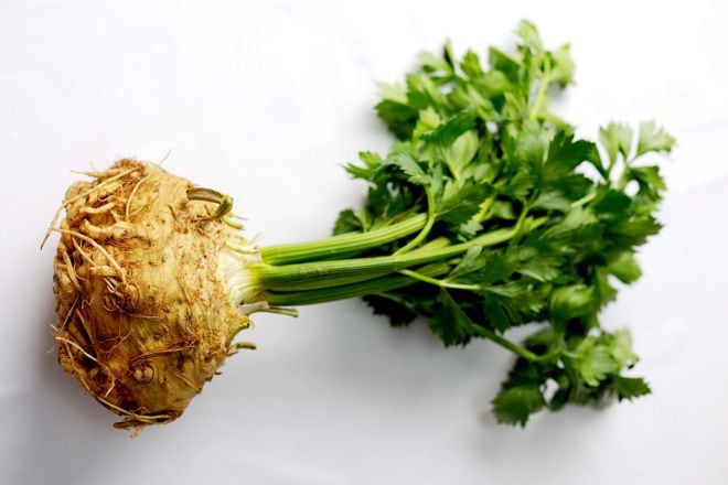 Papa de apio celeriac apionabo raíz de apio