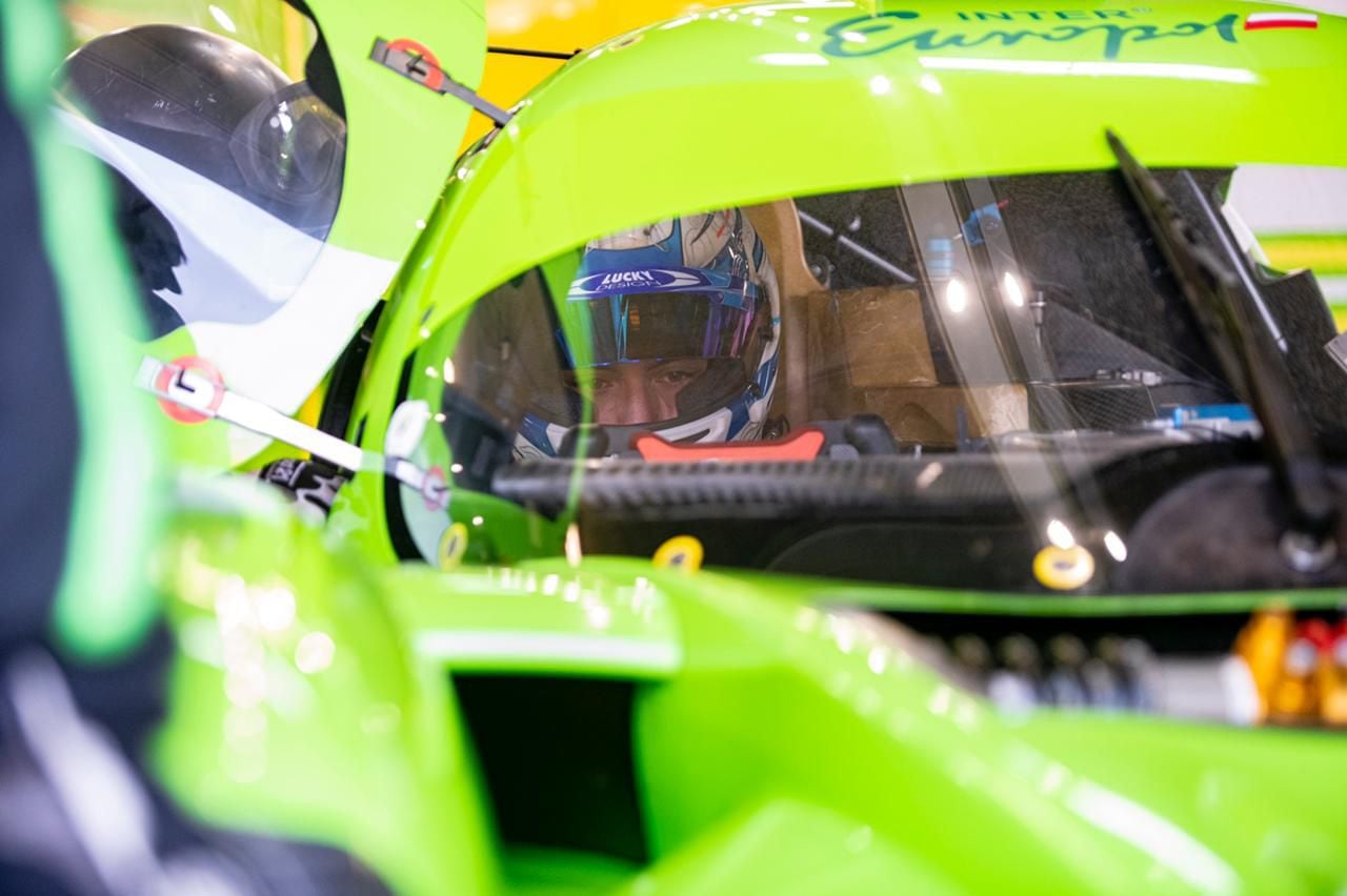 Nico Pino, en su debut en la European Le Mans Series.