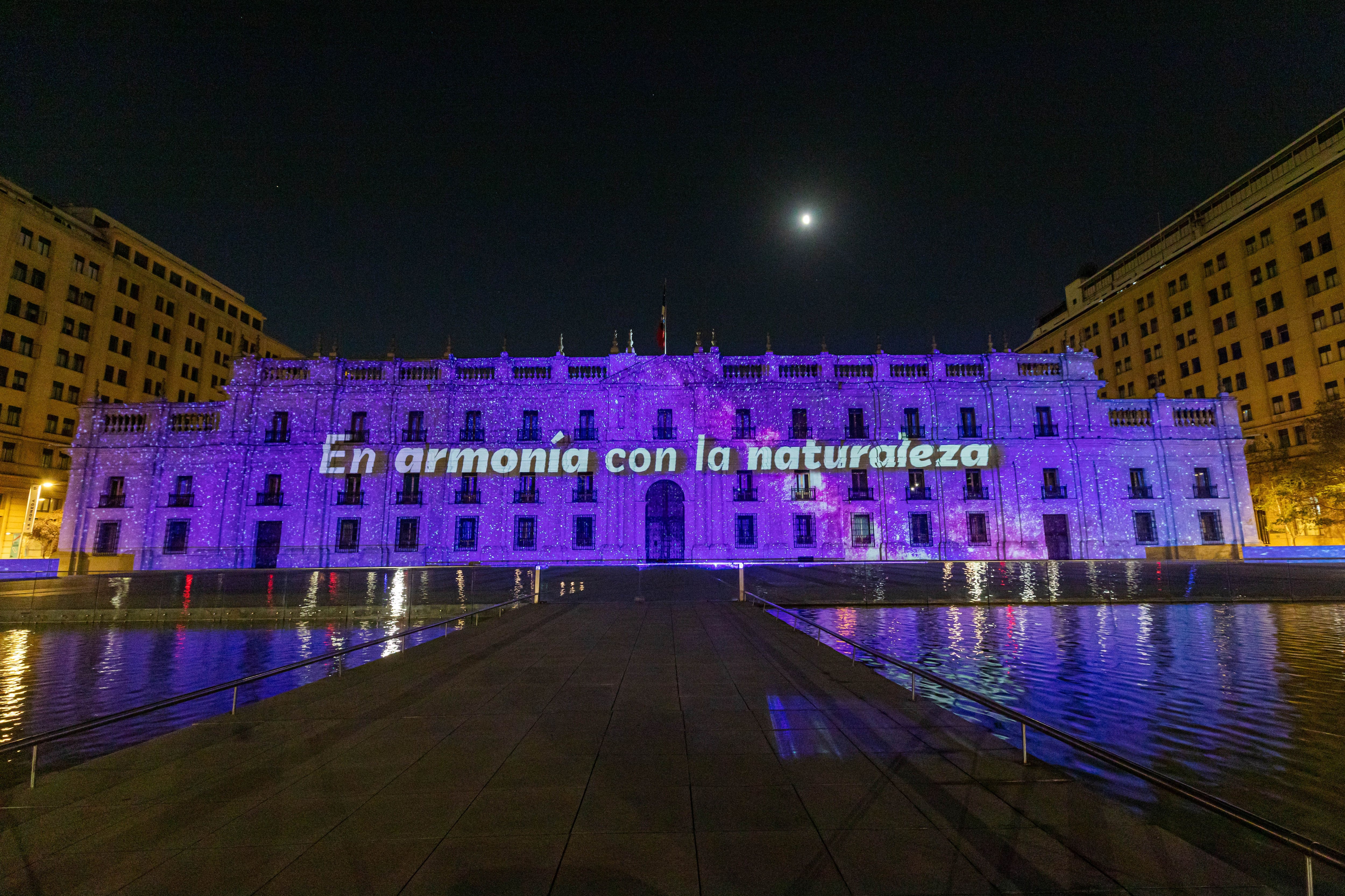 Frontis La Moneda Boric