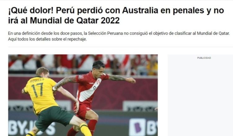 Prensa peruana