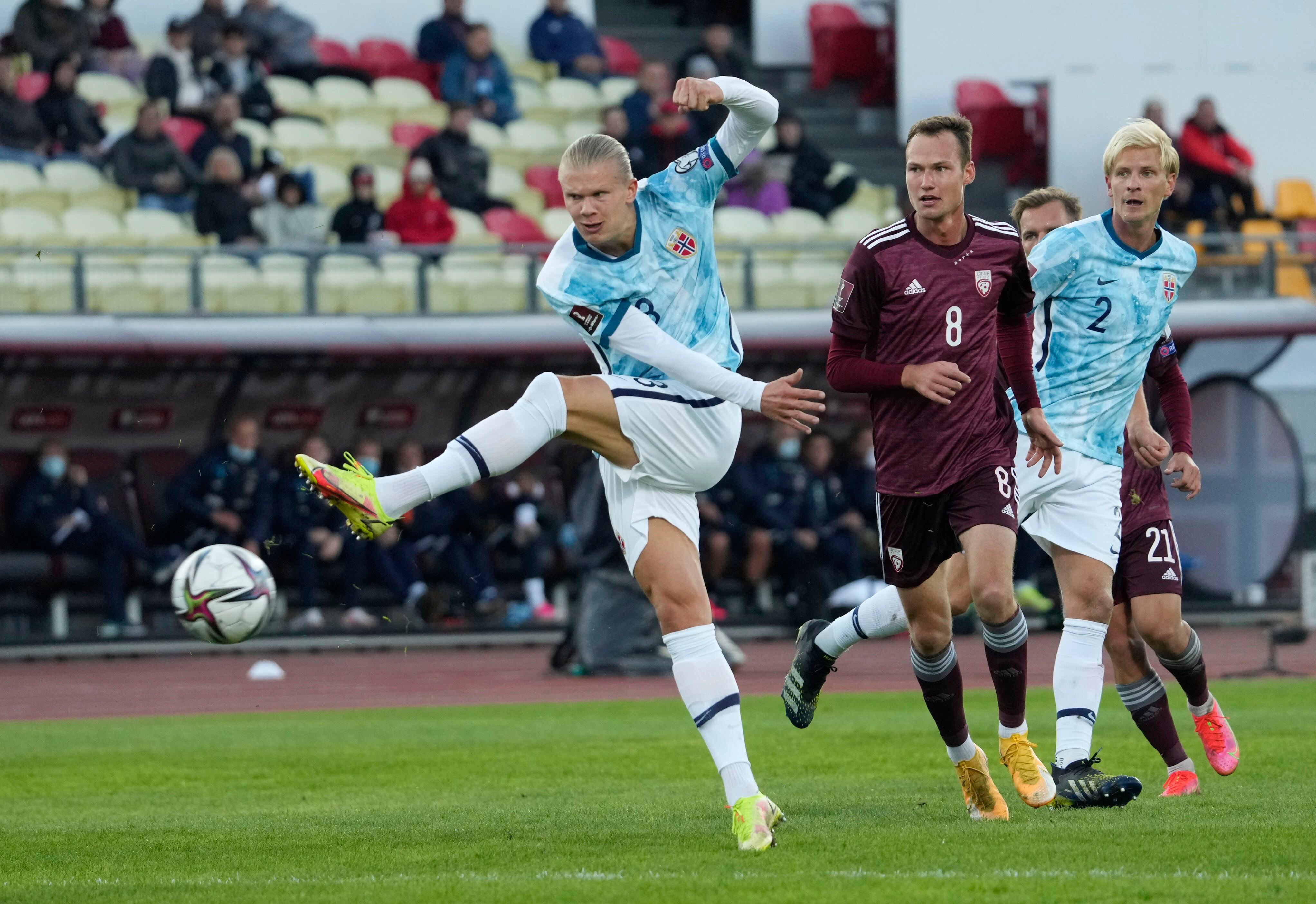 World Cup - UEFA Qualifiers - Group G - Latvia v Norway