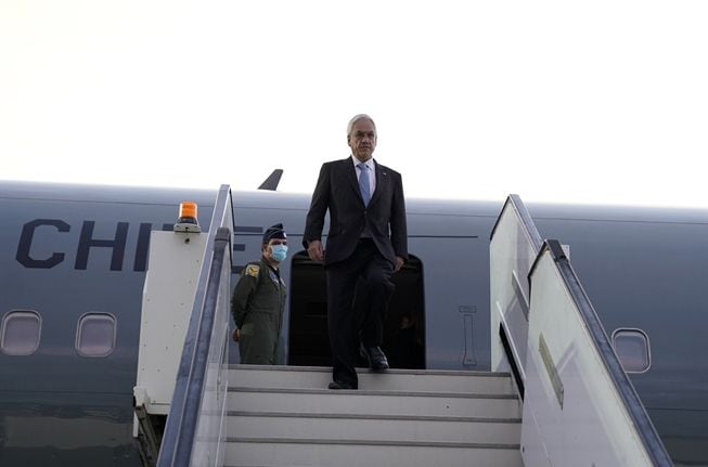 Sebastián Piñera en Londres