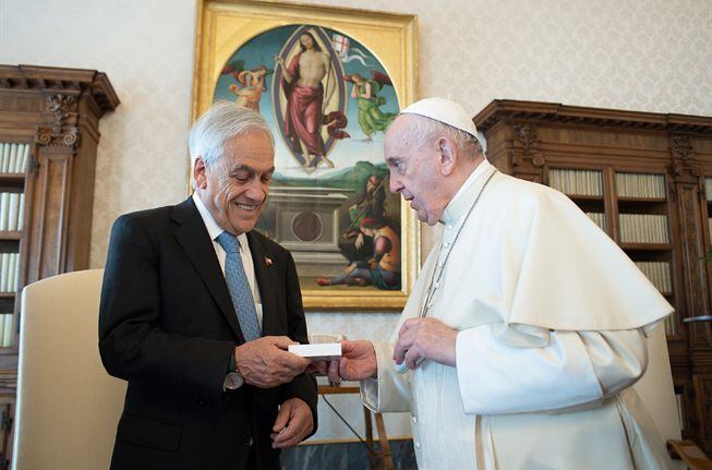 Sebastian Piñera Papa Francisco