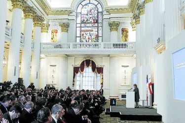 LONDRES:Michelle Bachelet participa en la inauguracion del Chile Day