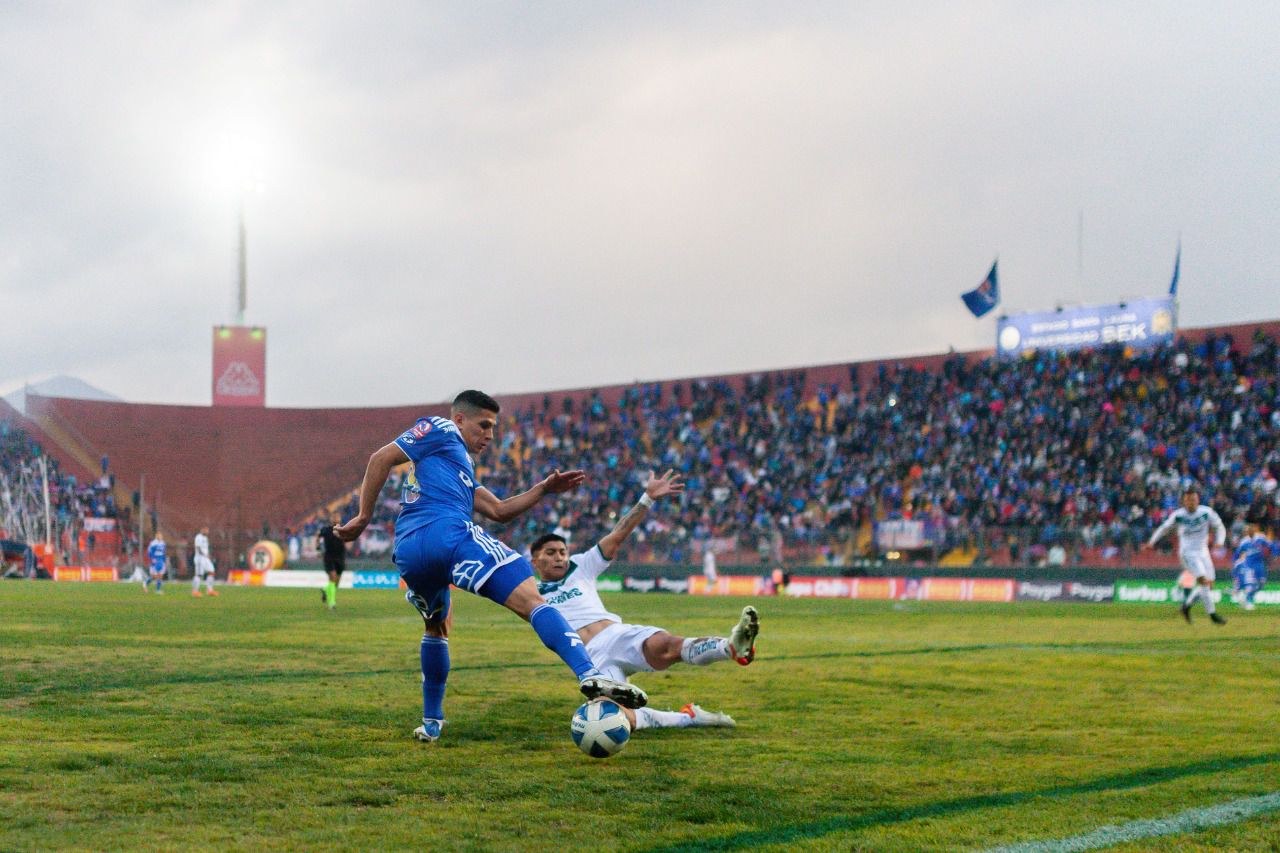 Así lucía la cancha del Santa Laura en el partido entre la U y General Velásquez