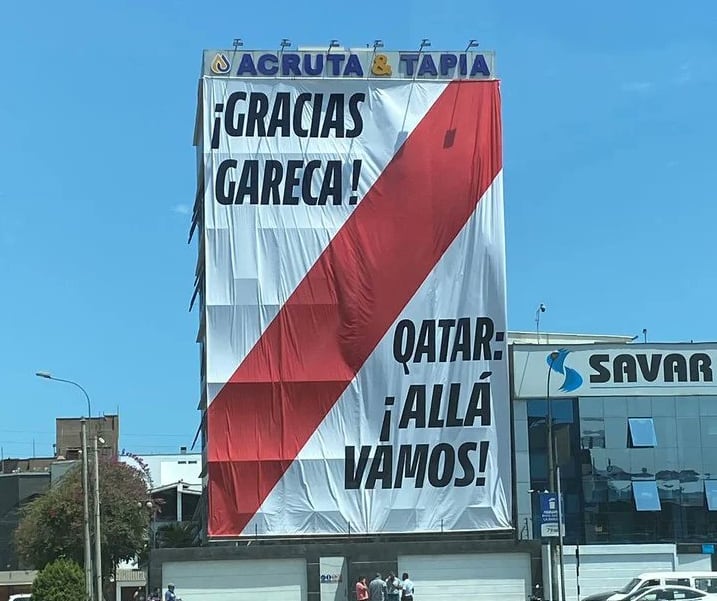 Lienzo Perú al Mundial