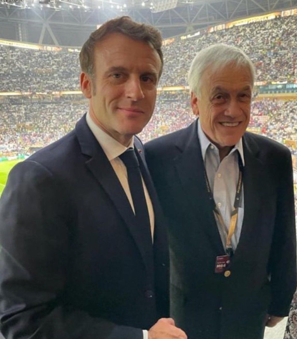 Piñera y Macron