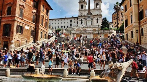 Escalinata de Roma