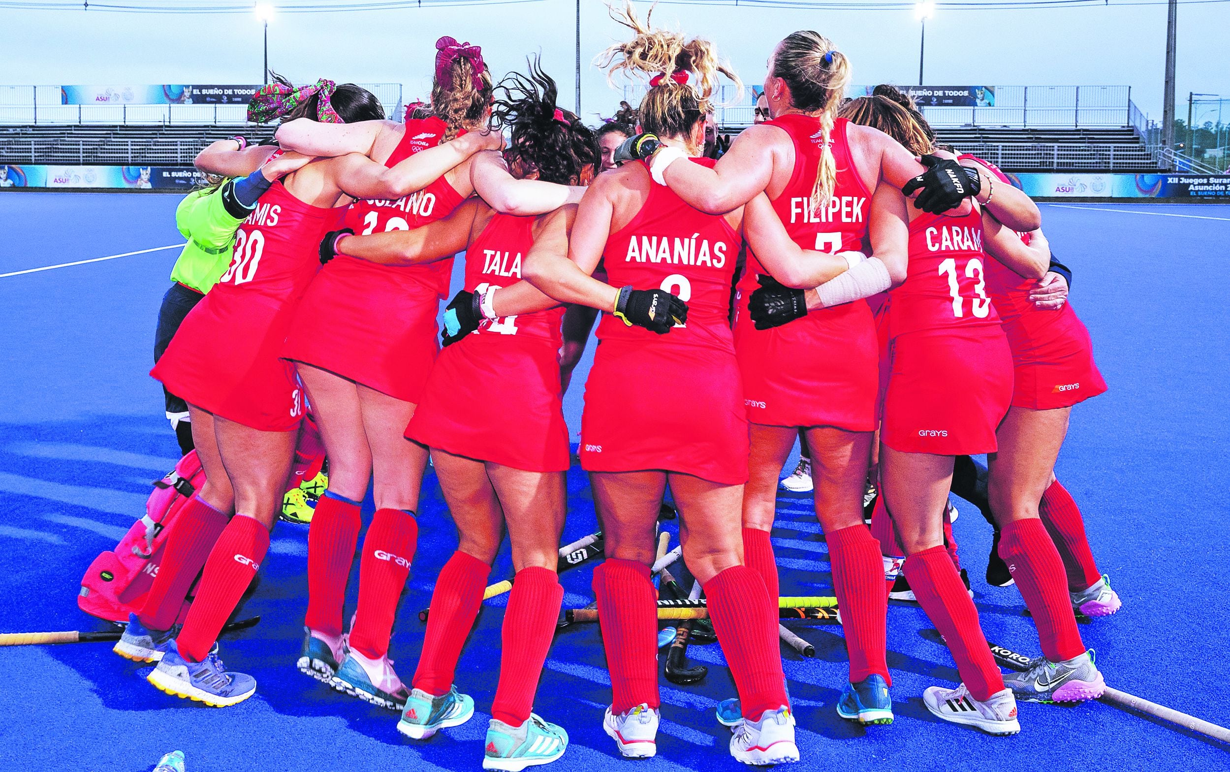 Las Diablas hockey