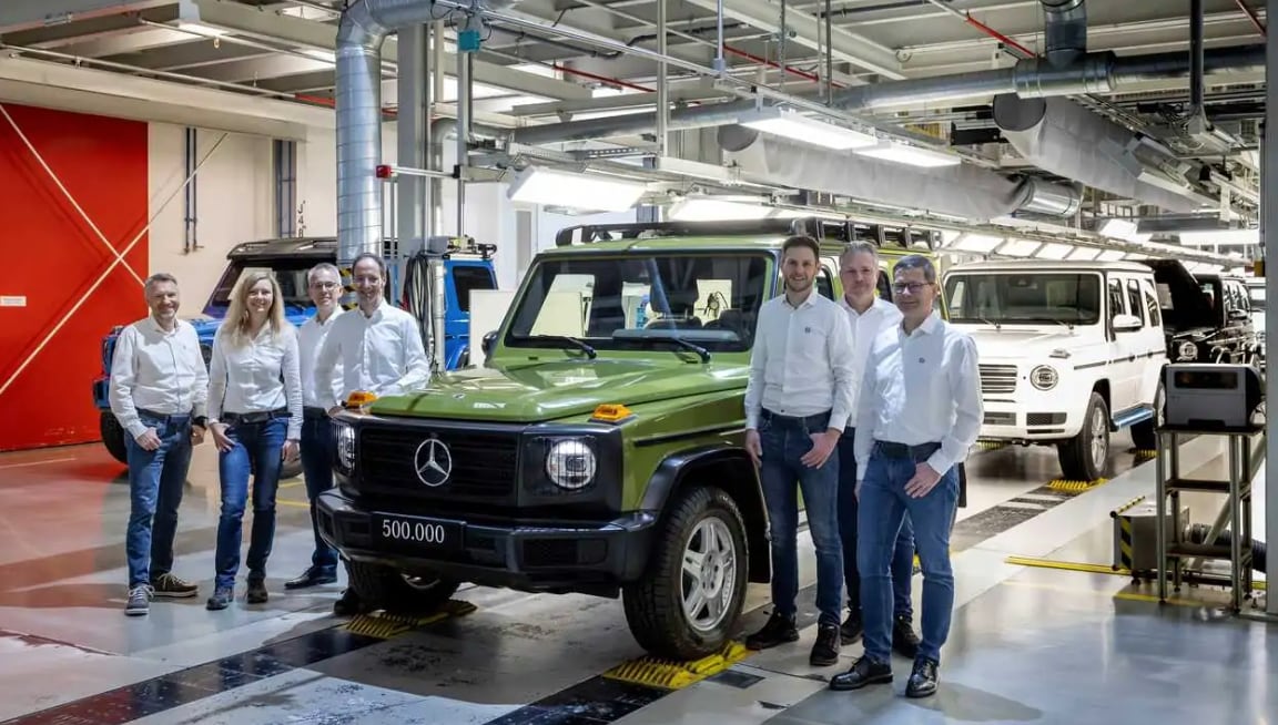 El Mercedes-Benz Clase G celebra las 500.000 unidades fabricadas con un one-off con toques vintage