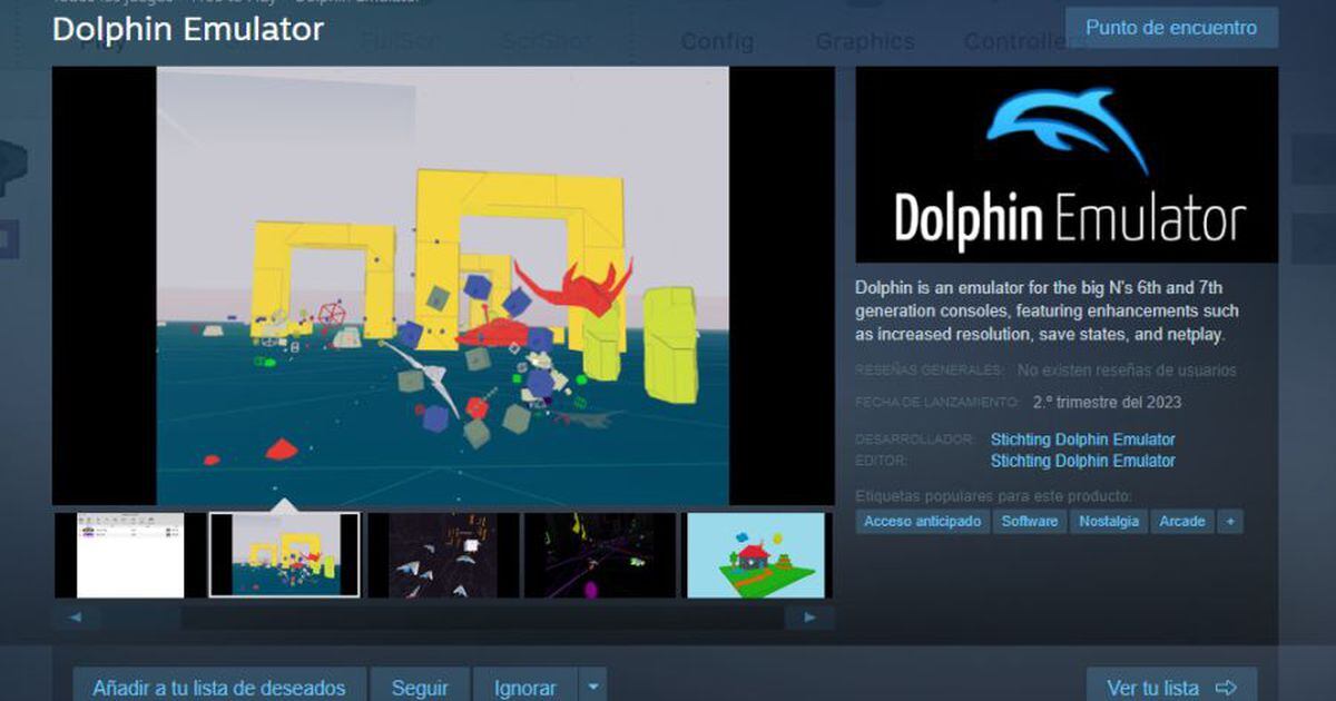Nintendo bloqueia lançamento do emulador Dolphin na Steam