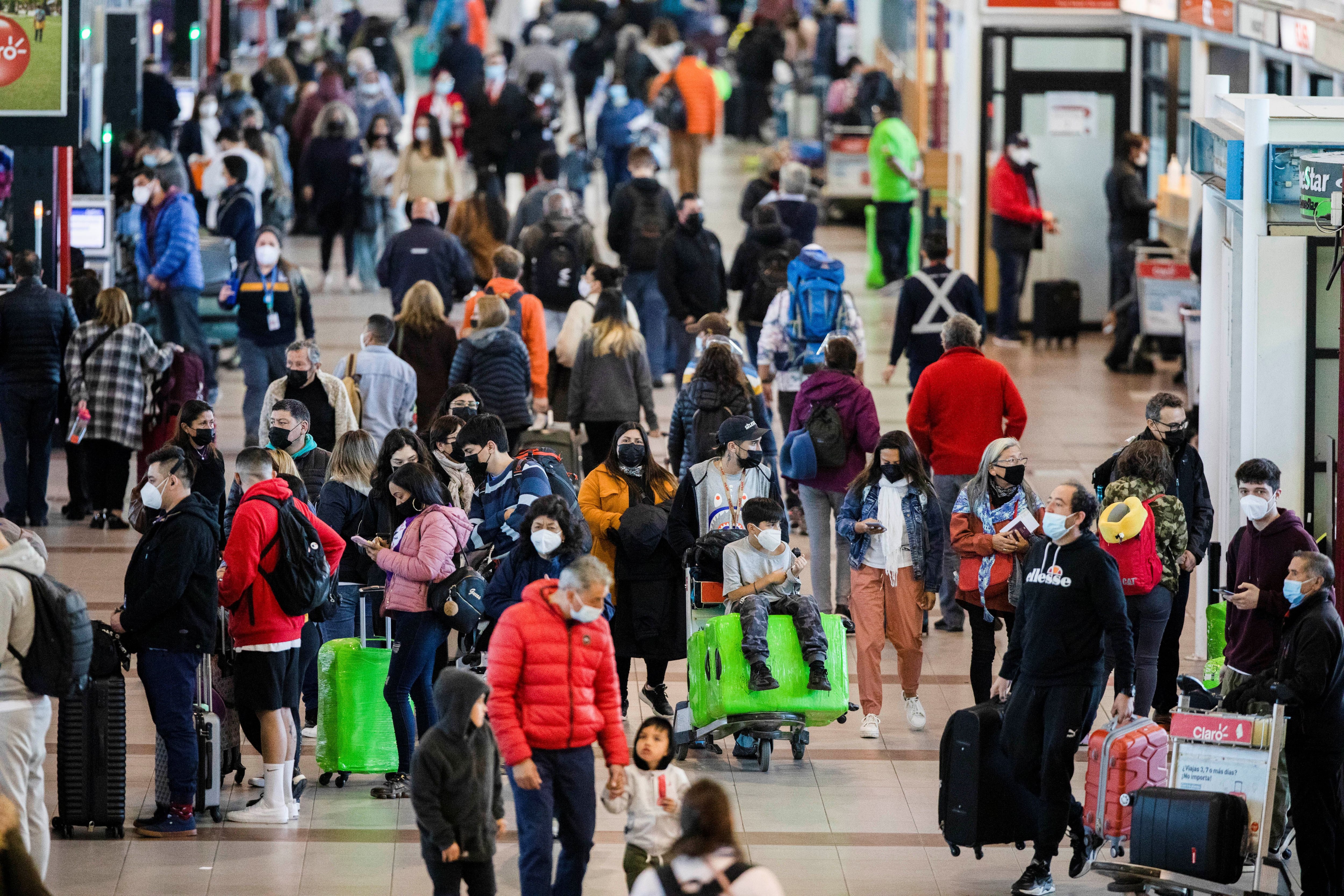 Chile reopens its border following the outbreak of the coronavirus disease (COVID-19) pandemic, in Santiago