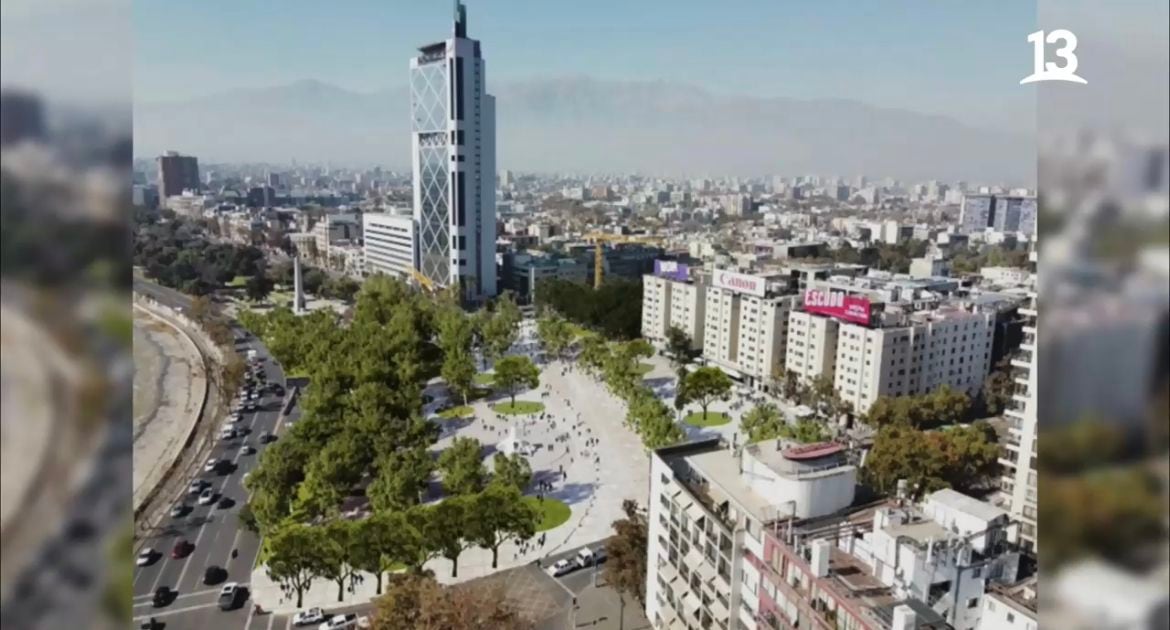 Así se vería Plaza Italia sin su icónica rotonda