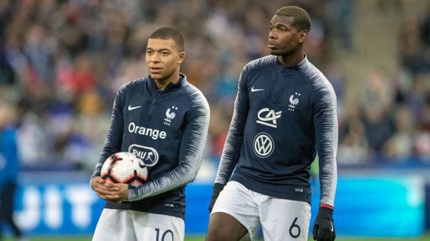 Pogba Mbappé