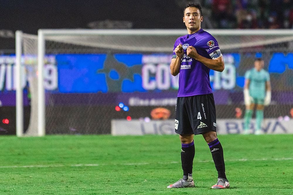 Díaz, durante un partido con el club cañonero. FOTO: Mazatlán.