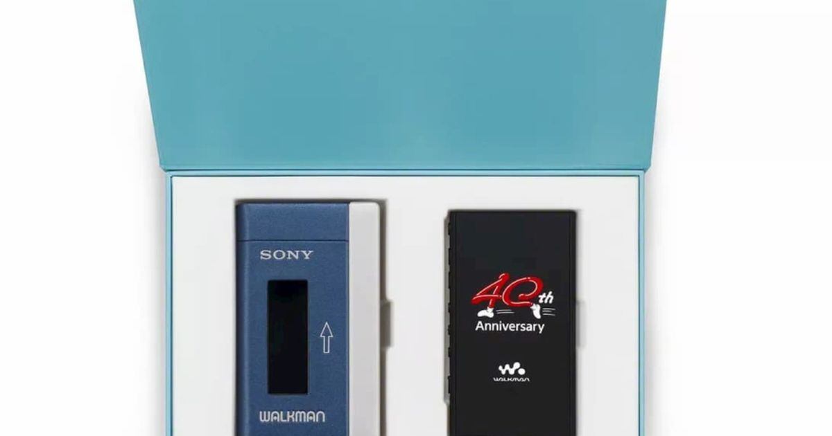 La nostalgia tiene un precio: Sony presenta una edición especial y limitada  Walkman 40 aniversario con Android y sonido Hi-Res