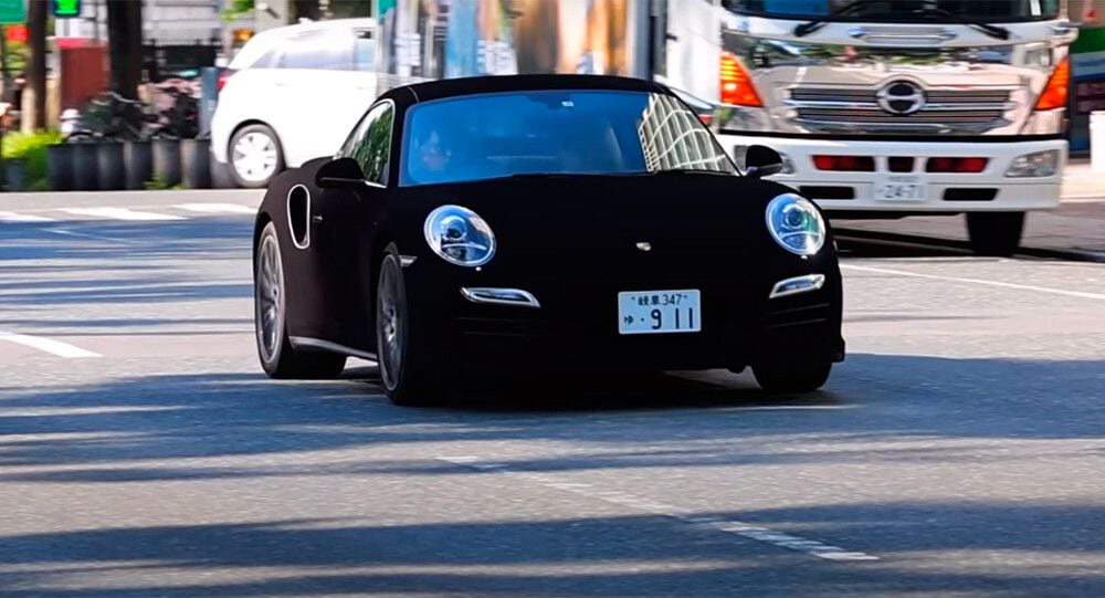 Porsche 911 negro