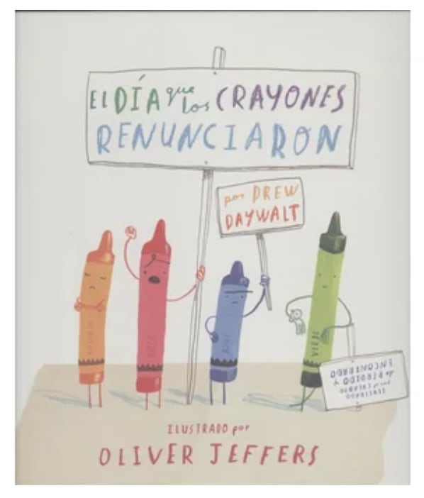 El día que los crayones renunciaron